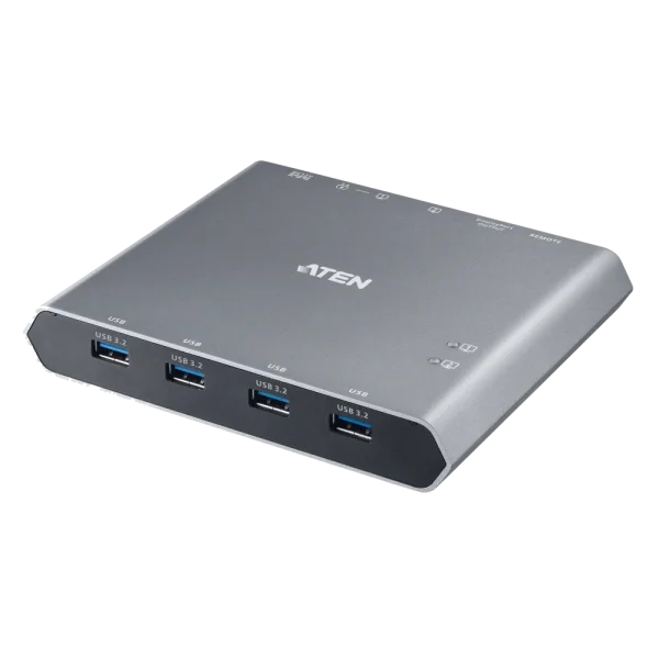 US3311 2 PORT 4K USB-C KVM DOCK מבית ATEN