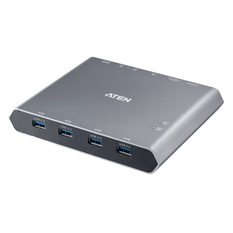 US3311 2 PORT 4K USB-C KVM DOCK מבית ATEN