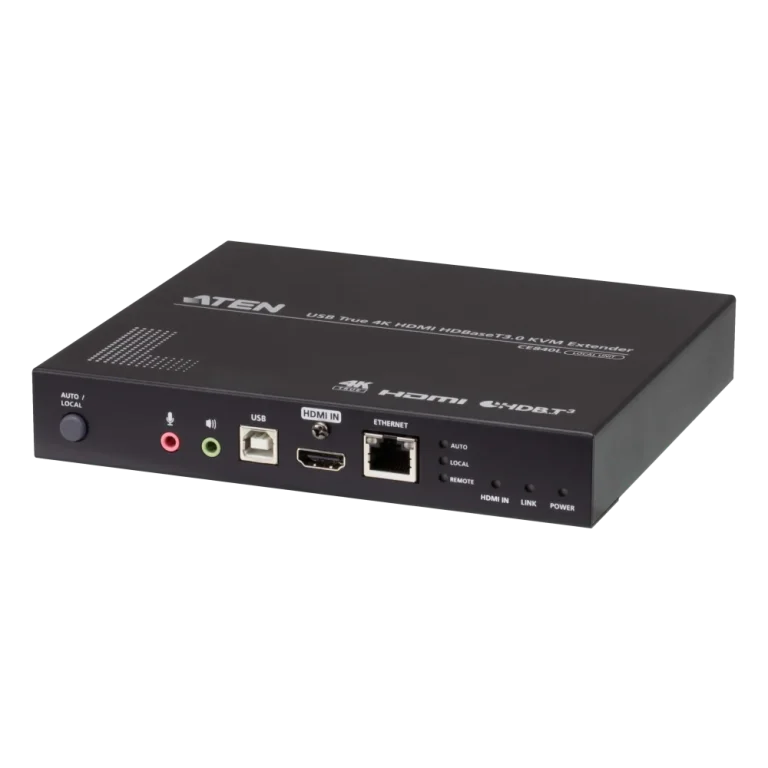 CE840 USB TRUE 4K HDMI HDBASET3.0 KVM מבית ATEN