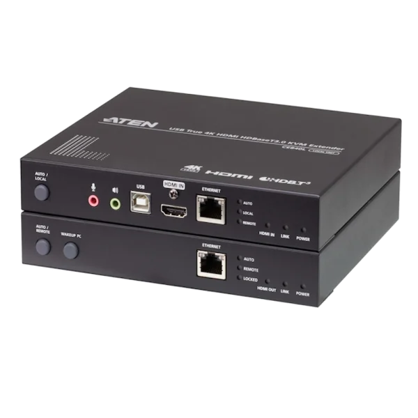 CE840 USB TRUE 4K HDMI HDBASET3.0 KVM מבית ATEN