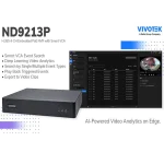 NVR עם ND9213P PoE 4K מבית VIVOTEK