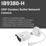 מצלמה חיצונית IB9380-H 5MP מבית VIVOTEK