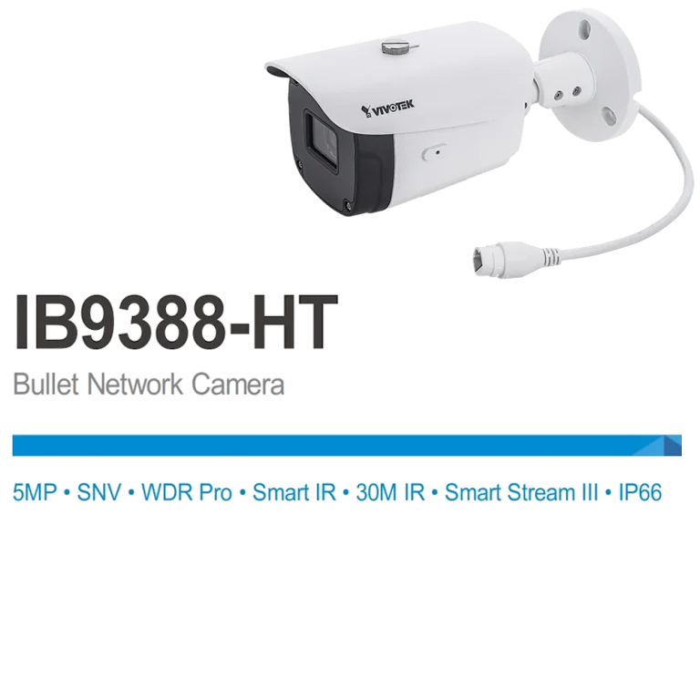 מצלמה חיצונית IB9388-HT 5MP מבית VIVOTEK
