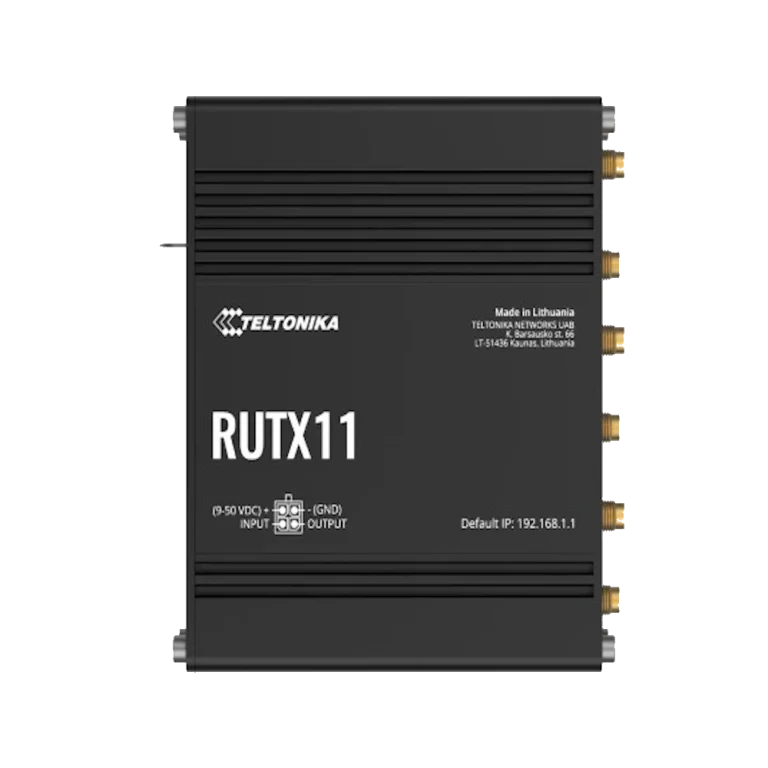 נתב סלולרי תעשייתי RUTX11 מבית TELTONIKA