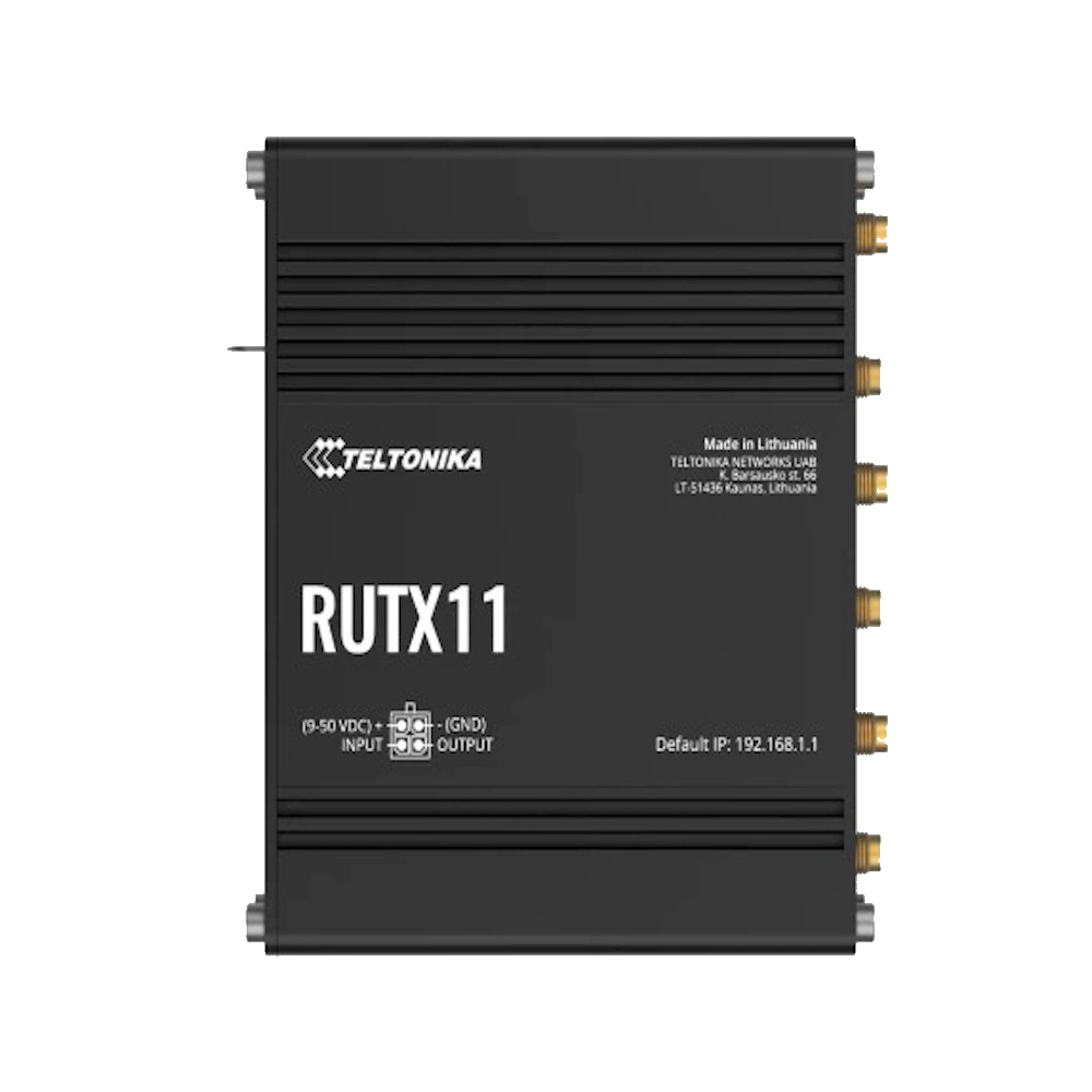 נתב סלולרי תעשייתי RUTX11 מבית TELTONIKA