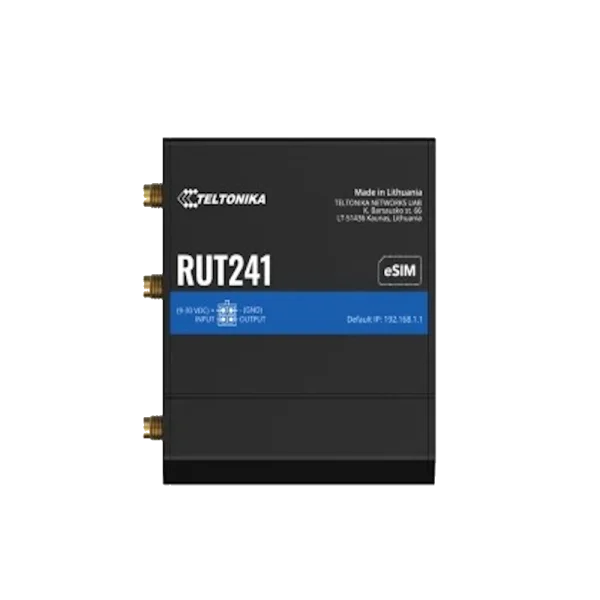 נתב תעשייתי ™LTE eSIM מתקדם RUT241 מבית TELTONIKA