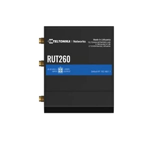 נתב סלולרי תעשייתי RUT260 מבית TELTONIKA