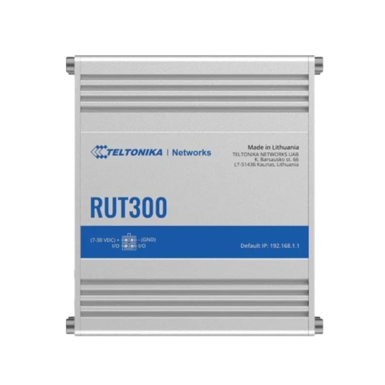 נתב קווי (ללא סים) RUT300 מבית TELTONIKA
