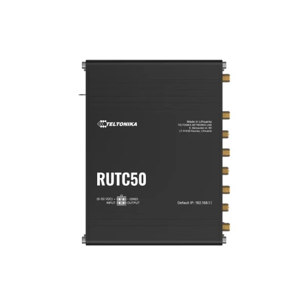 נתב תעשייתי RUTC50 5G מבית TELTONIKA