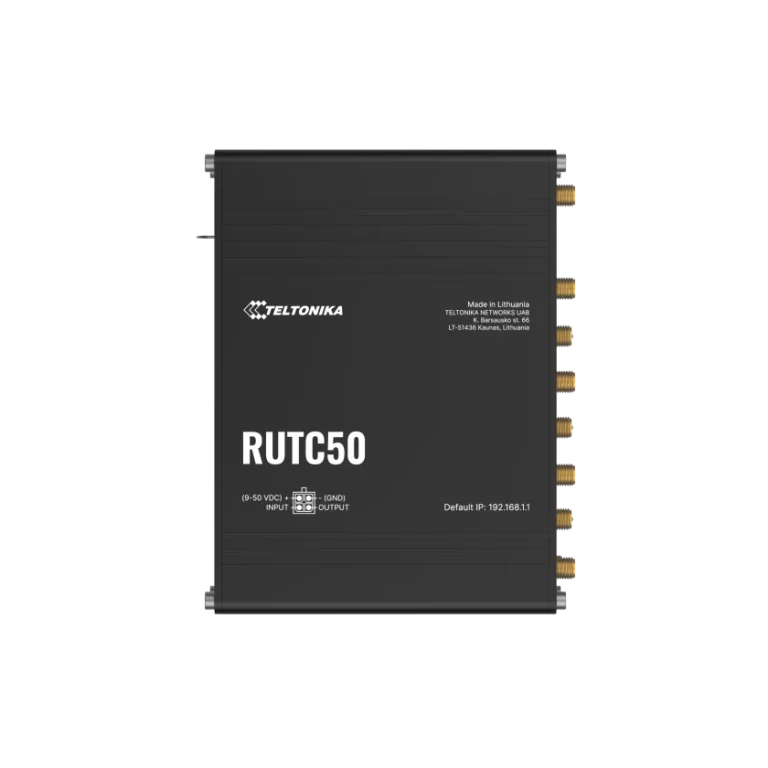 נתב תעשייתי RUTC50 5G מבית TELTONIKA