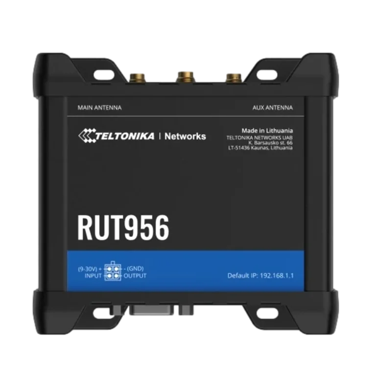 נתב סלולרי תעשייתי RUT956 4G מבית TELTONIKA