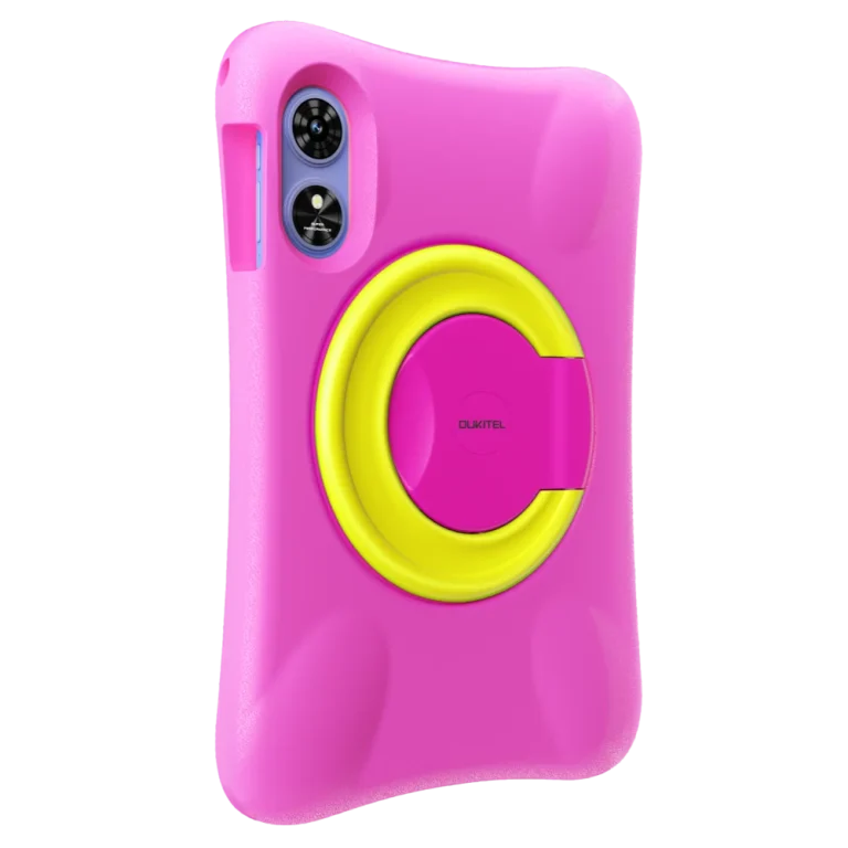 טאבלט לילדים Oukitel OT6 בצבע סגול +כיסוי ורוד