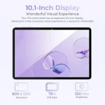 טאבלט לילדים Oukitel OT6 בצבע סגול +כיסוי ורוד