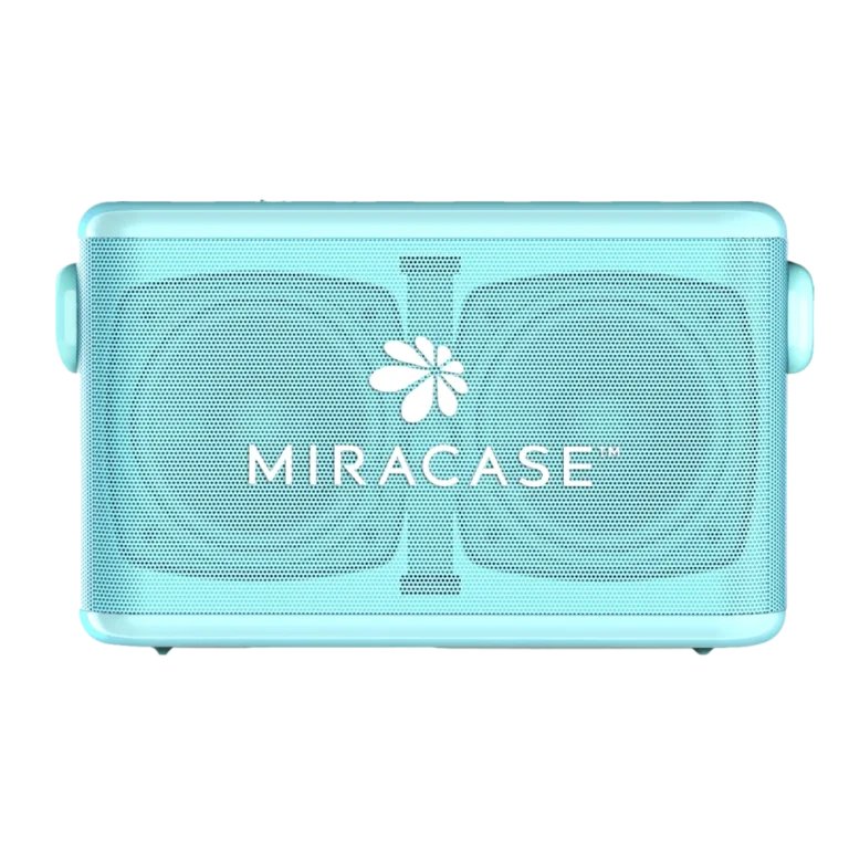 רמקול נייד+מיקרופון דגם MBTS880 מבית MIRACASE בצבע כחול
