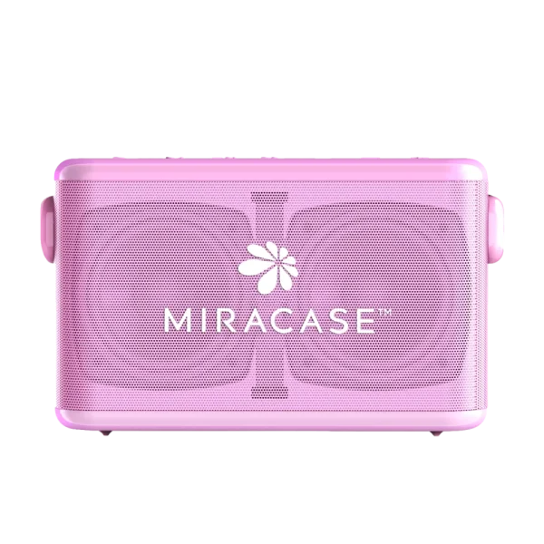 רמקול נייד+מיקרופון דגם MBTS880 מבית MIRACASE בצבע ורוד