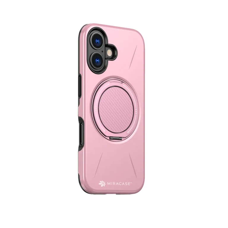 כיסוי ל-iPhone 17 בצבע ורוד דגם MIRAMAG מבית Miracase