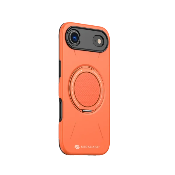 כיסוי ל-iPhone 17 Air בצבע כתום דגם MIRAMAG מבית Miracase