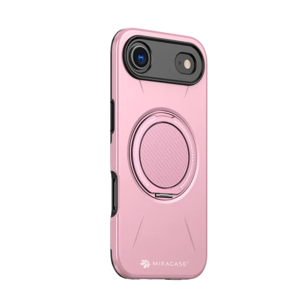 כיסוי ל-iPhone 17 Air בצבע ורוד דגם MIRAMAG מבית Miracase
