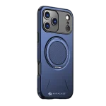 כיסוי ל-iPhone 17 Pro  בצבע כחול דגם MIRAMAG מבית Miracase
