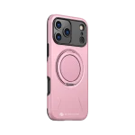 כיסוי ל-iPhone 17 Pro  בצבע ורוד דגם MIRAMAG מבית Miracase
