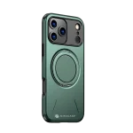כיסוי ל-iPhone 17 Pro  בצבע ירוק דגם MIRAMAG מבית Miracase