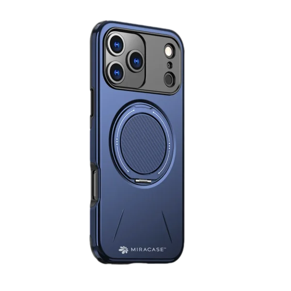 כיסוי ל- iPhone 17 Pro Max בצבע כחול דגם MIRAMAG מבית Miracase