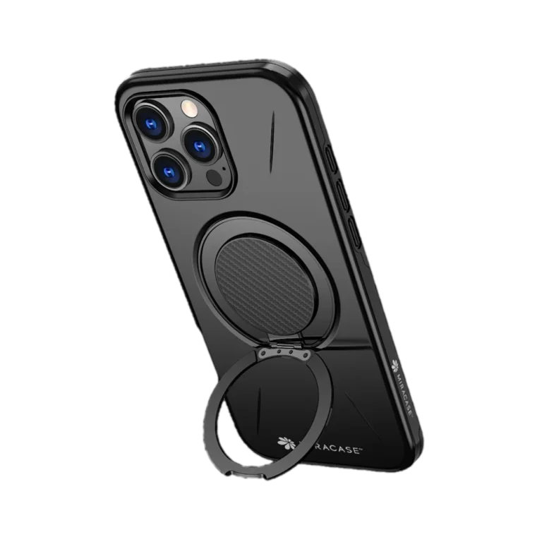 כיסוי ל-iPhone 16 Pro Max בצבע שחור דגם MIRAMAG מבית Miracase