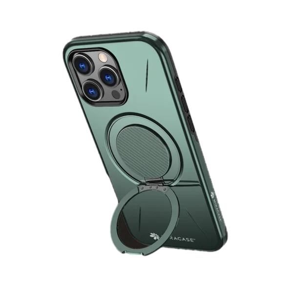 כיסוי ל-iPhone 16 Pro Max בצבע ירוק דגם MIRAMAG מבית Miracase