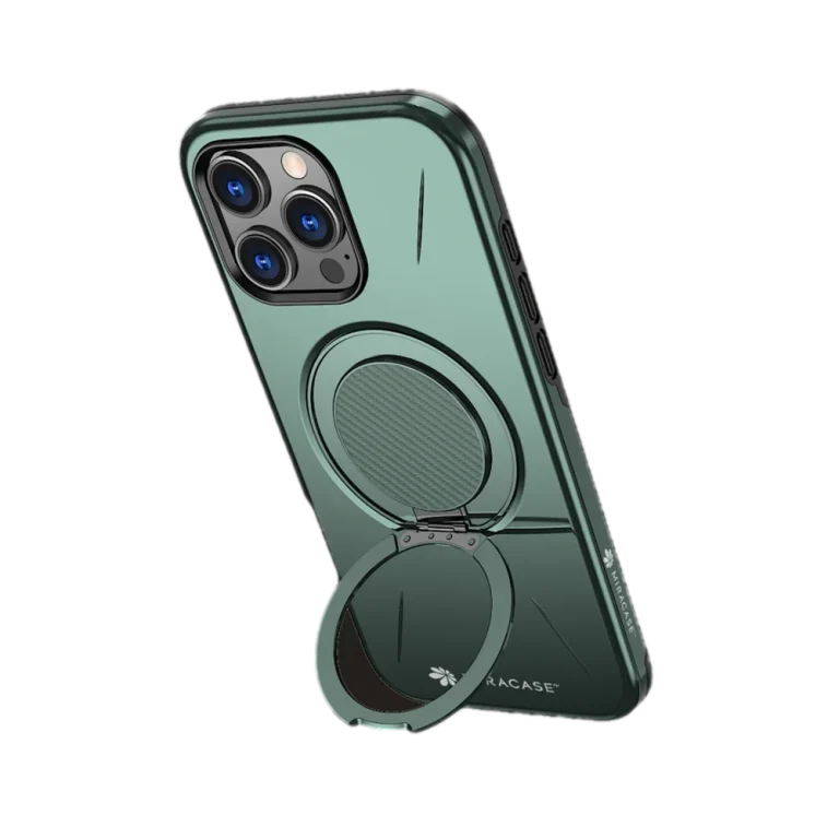 כיסוי ל-iPhone 16 Pro Max בצבע ירוק דגם MIRAMAG מבית Miracase
