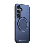 כיסוי ל-Samsung S25 בצבע כחול דגם MIRAMAG מבית Miracase