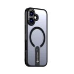 כיסוי MAGSAFE ל-iPhone 17 בצבע שחור דגם MIRASTAND מבית Miracase
