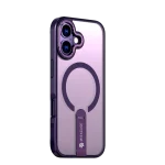 כיסוי MAGSAFE ל-iPhone 17 בצבע סגול דגם MIRASTAND מבית Miracase