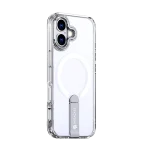 כיסוי MAGSAFE ל-iPhone 17 בצבע שקוף דגם MIRASTAND מבית Miracase