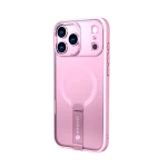 כיסוי MAGSAFE ל-iPhone 17 Pro  בצבע ורוד דגם MIRASTAND מבית Miracase