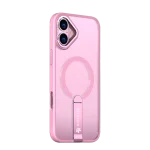 כיסוי MAGSAFE ל-iPhone 16 בצבע ורוד דגם MIRASTAND מבית Miracase