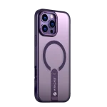 כיסוי MAGSAFE ל-iPhone 16 Pro  בצבע סגול דגם MIRASTAND מבית Miracase