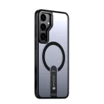 כיסוי MAGSAFE ל-Samsung S25 בצבע שחור דגם MIRASTAND מבית Miracase
