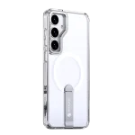 כיסוי MAGSAFE ל-Samsung S25 בצבע שקוף דגם MIRASTAND מבית Miracase