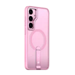 כיסוי MAGSAFE ל-Samsung S25 Plus  בצבע ורוד דגם MIRASTAND מבית Miracase