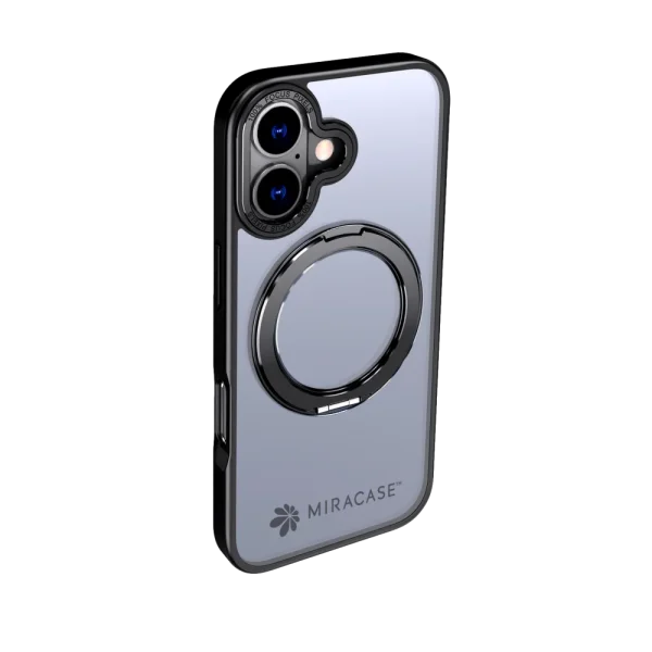 כיסוי ל-iPhone 17 בצבע שחור דגם MIRARING מבית Miracase
