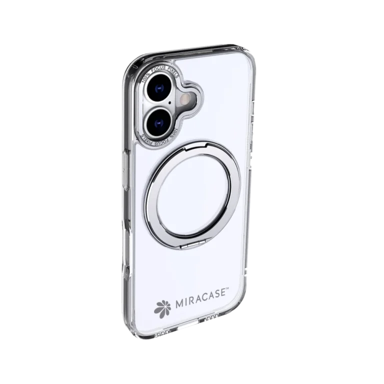 כיסוי ל-iPhone 17 בצבע שקוף דגם MIRARING מבית Miracase