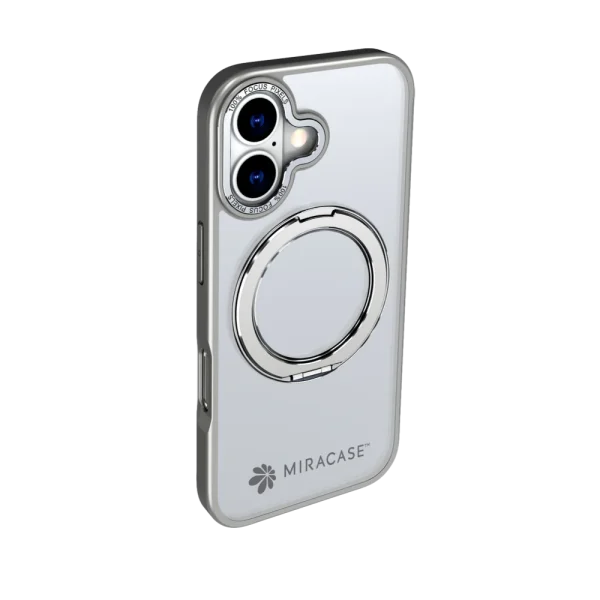 כיסוי ל-iPhone 17 בצבע אפור דגם MIRARING מבית Miracase