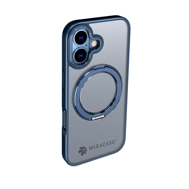 כיסוי ל-iPhone 17 בצבע כחול דגם MIRARING מבית Miracase
