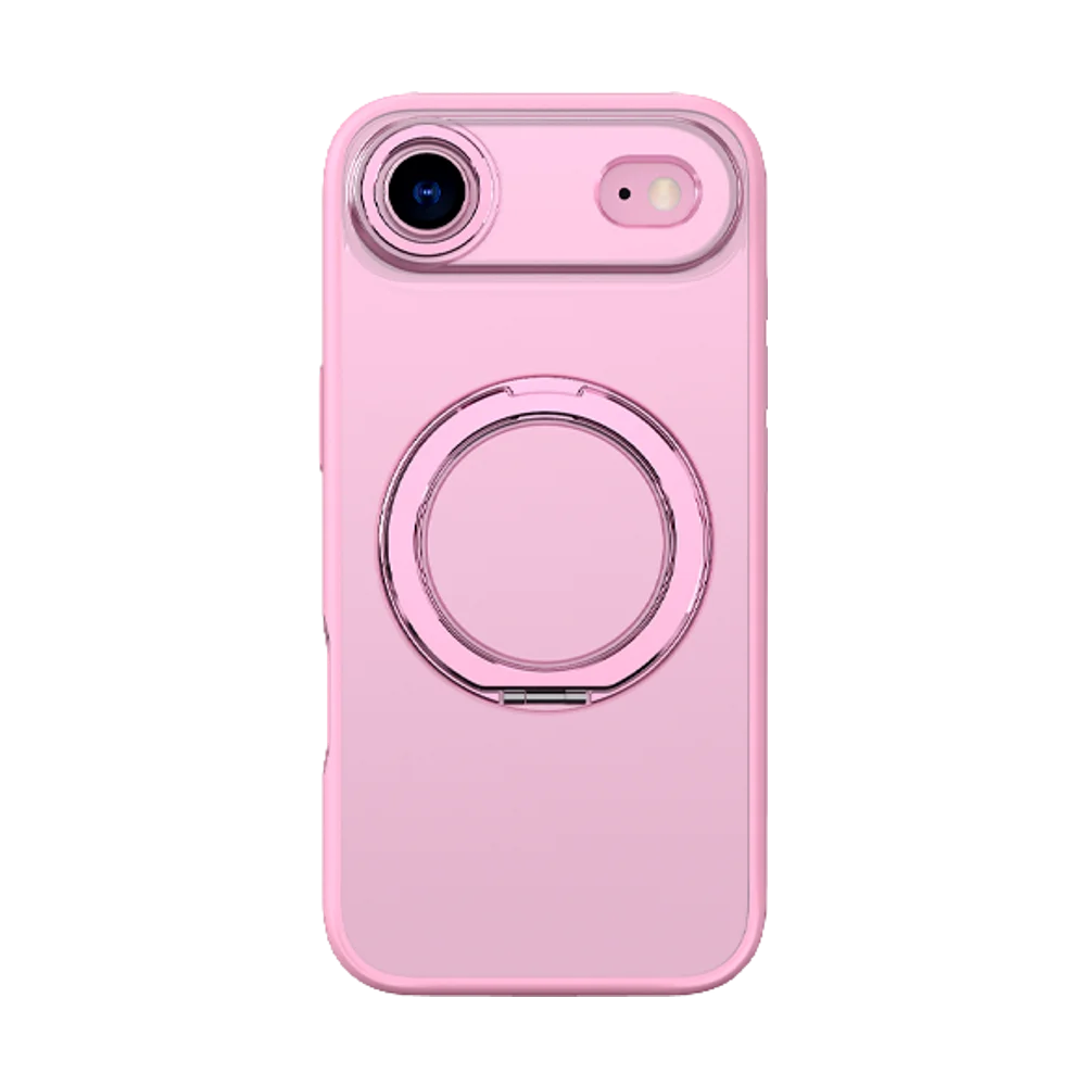 כיסוי ל-iPhone 17 Air בצבע ורוד דגם MIRARING מבית Miracase כיסוי ל-iPhone 17 Air בצבע ורוד דגם MIRARING מבית Miracase