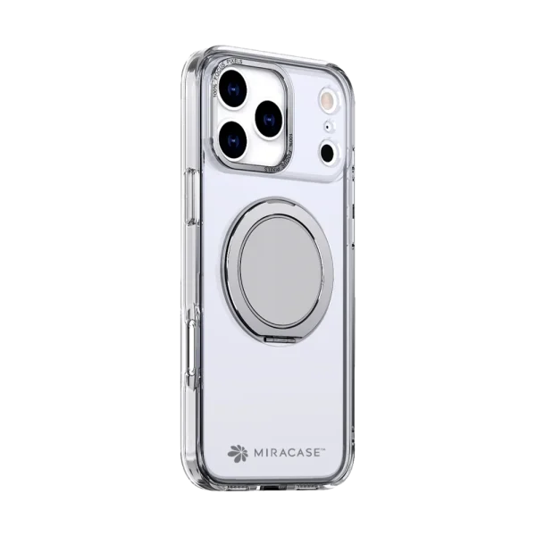 כיסוי ל-iPhone 17 Pro בצבע שקוף דגם MIRARING מבית Miracase