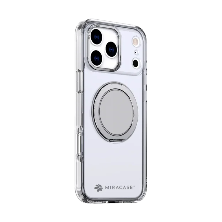 כיסוי ל-iPhone 17 Pro בצבע שקוף דגם MIRARING מבית Miracase