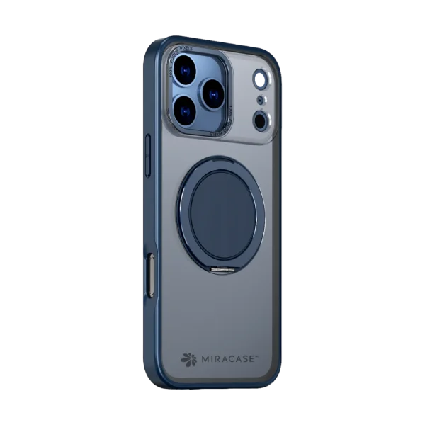 כיסוי ל-iPhone 17 Pro בצבע כחול דגם MIRARING מבית Miracase