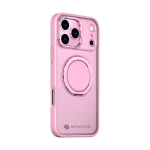 כיסוי ל-iPhone 17 Pro Max בצבע ורוד דגם MIRARING מבית Miracase