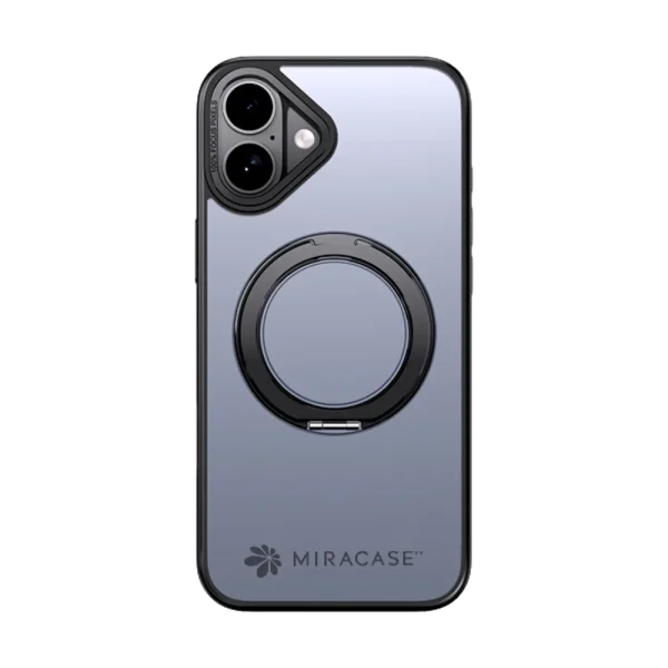 כיסוי ל-iPhone 16 בצבע שחור דגם MIRARING מבית Miracase