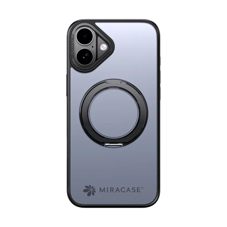 כיסוי ל-iPhone 16 בצבע שחור דגם MIRARING מבית Miracase